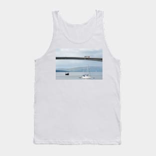 A bus passes over the Skye Bridge to Isle of Skye, Scotland Tank Top